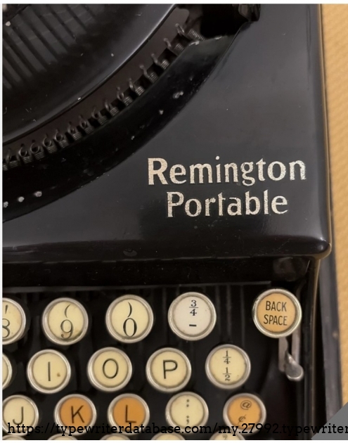 Remington name decal.