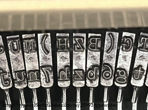 Detail: type slugs, Pica 10pt (1)