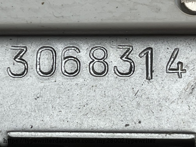Detail: serial no. 3.068.314