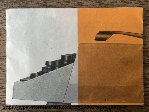 Detail: user manual, front