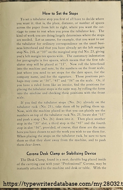 Instruction page 2.