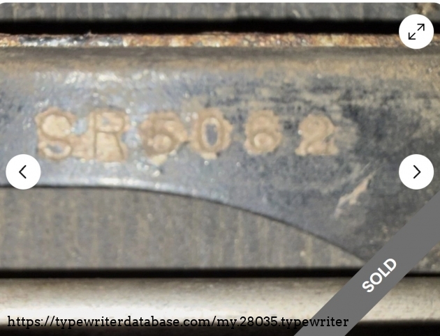 Serial number.