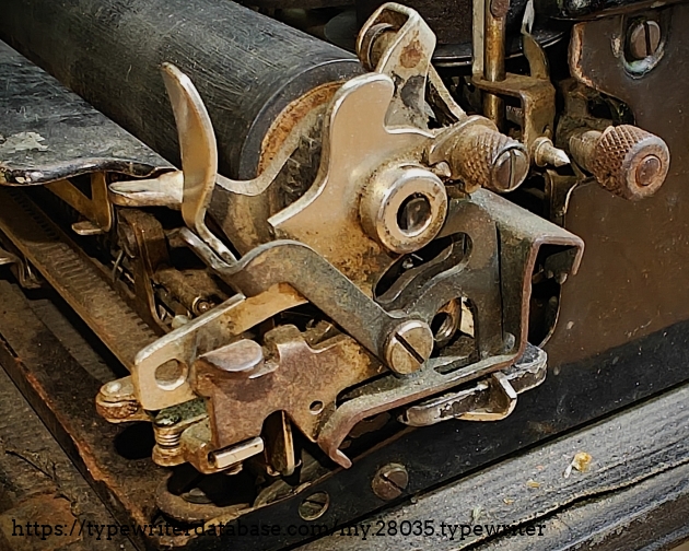 Left carriage-end.