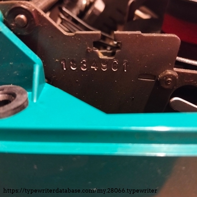 Serial Number (#1834961)