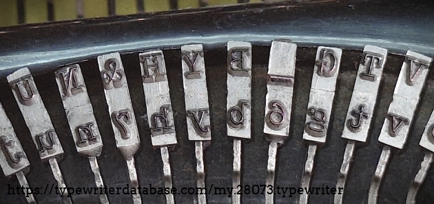 Type slugs, middle set.
