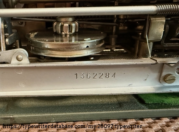 Serial number