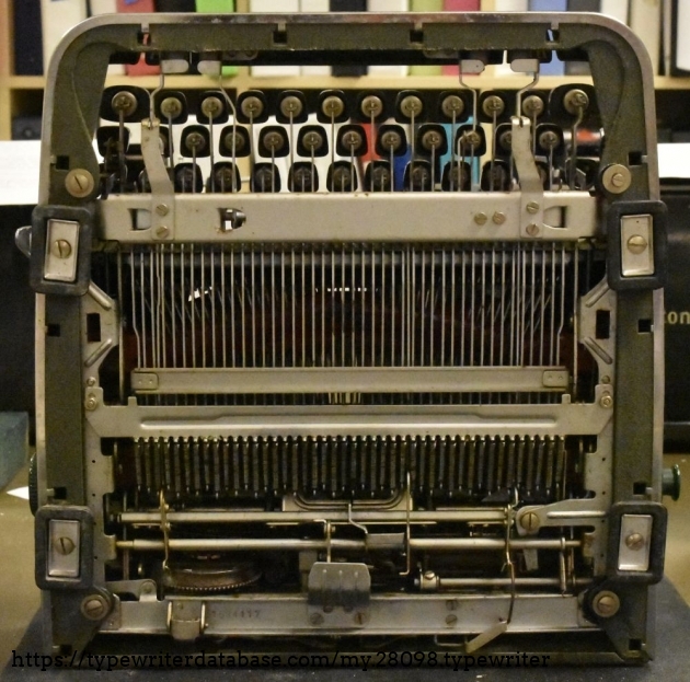 You can kind of see the rubber grommets between the frame and body that are degrading.
