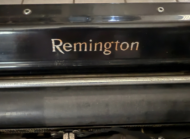 Remington "50" from the maker logo on the top...