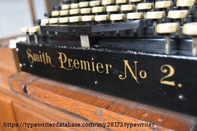 Front name decoration.