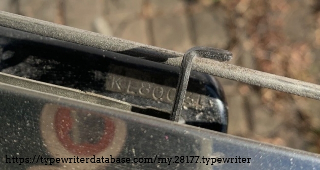 Serial number image.  See if you agree that this is #KE80031.