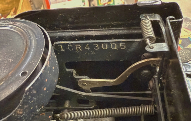 Corona "Standard" serial number location...