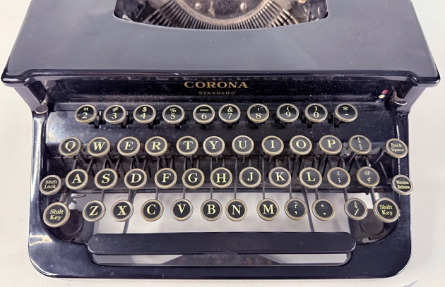 Corona "Standard" from the keyboard...
