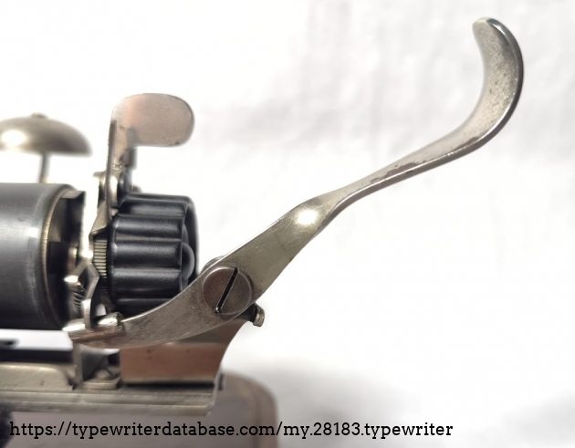 The line shift lever