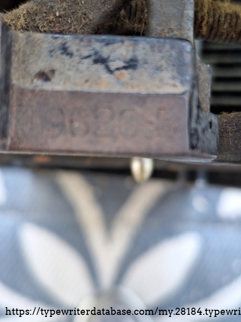 1st try at capturing the serial number