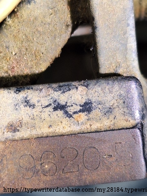 2nd  try at capturing the serial number