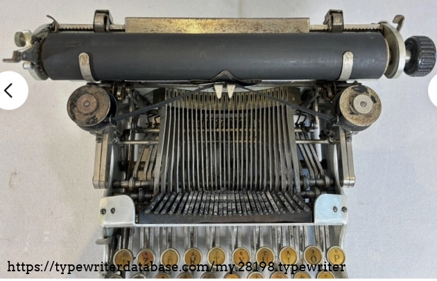 Carriage top-down view.