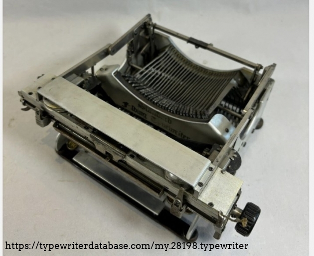 Folded view, top right forward.