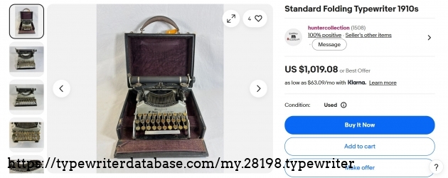 Main eBay listing.