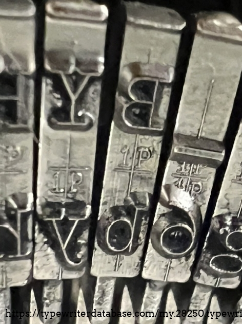 No. 1 Pica - makes me wonder if this is the first typeface that Smith Corona started with?
