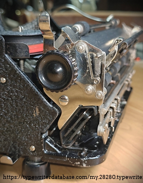 Right carriage-end closeup.