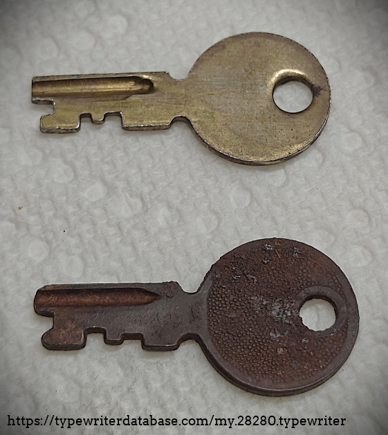 Case keys - came with two.