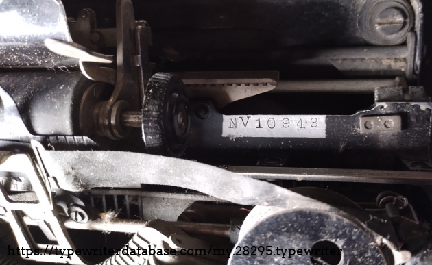 Serial number