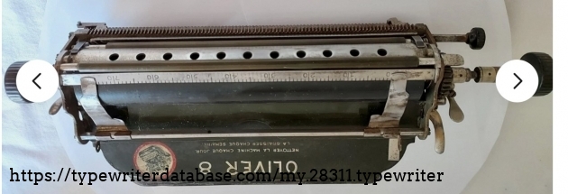 Carriage, top view.
