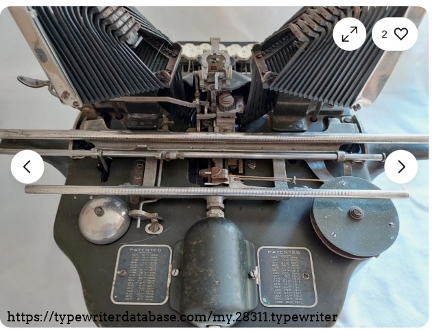 Aft with carriage removed.