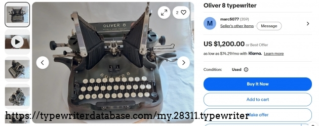 eBay main listing page.