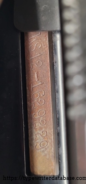 Serial Number.