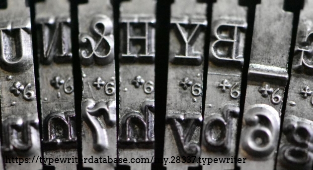 The 6 seems to denote Union UT 18 Remington Pica, which is 10 cpi.  Remington sounds weird, until you realize these are just re-badged Remingtons.