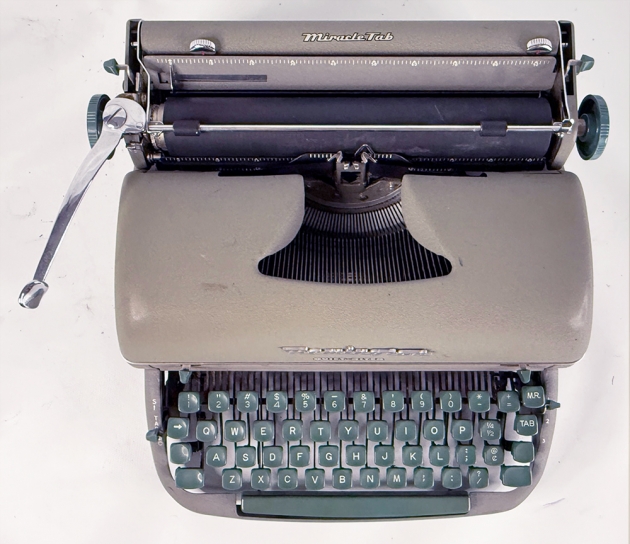 Remington "Quiet-Riter" from the top...