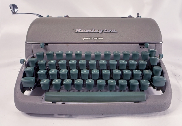 Remington "Quiet-Riter" from the front...