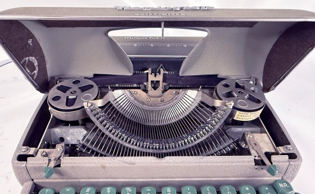 Remington "Quiet-Riter" from under the hood...