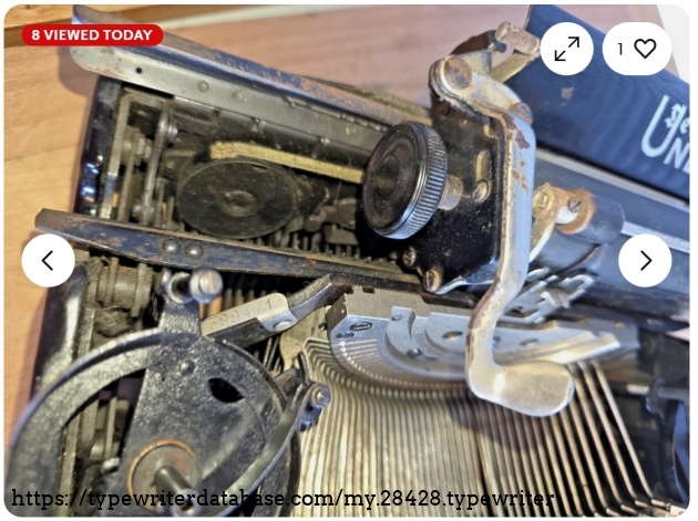 Left carriage end.