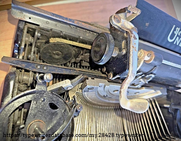 Left carriage end.