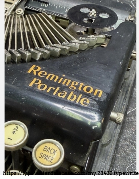 Remington name decal.