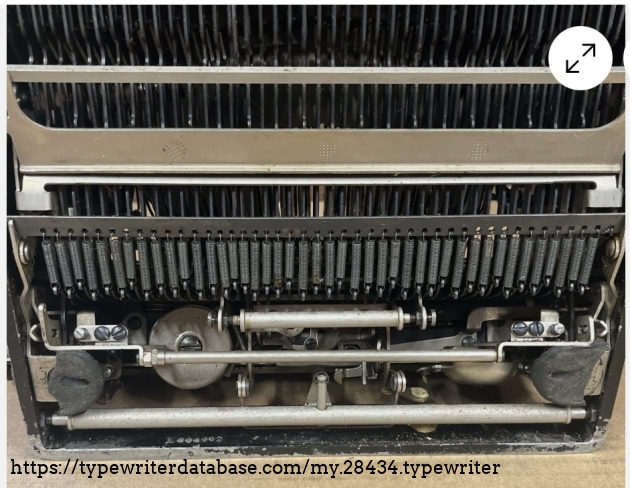 Underside with serial number.