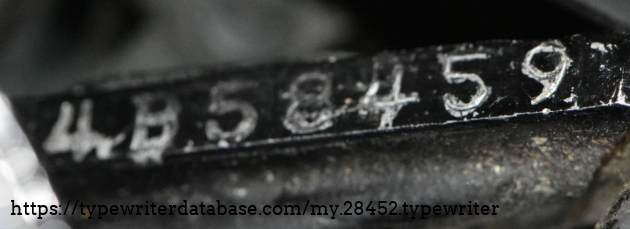 The serial number dates this to 1927