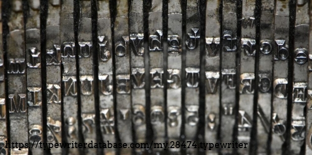The typeface seems to be Elite, from the type sample.