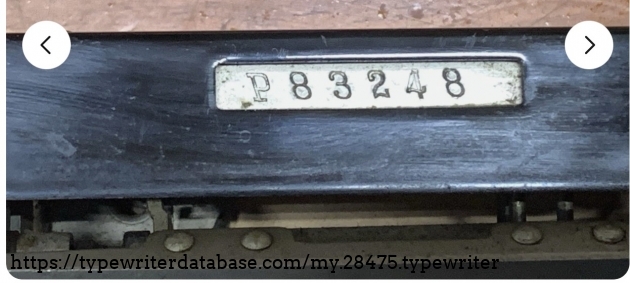 Serial number.