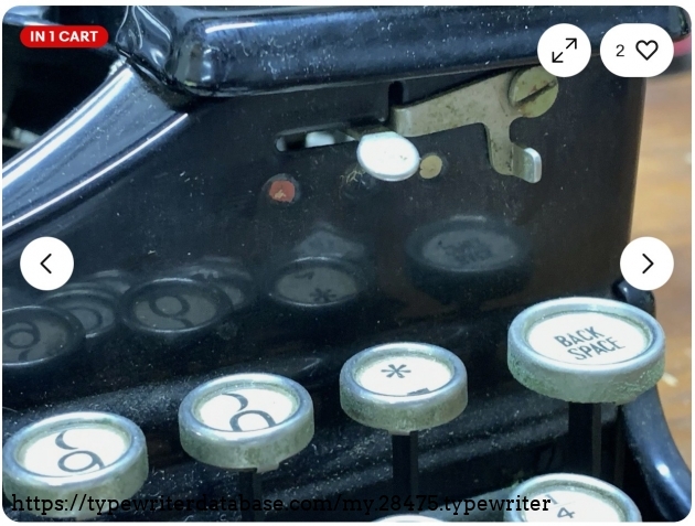 Ribbon selector detail.