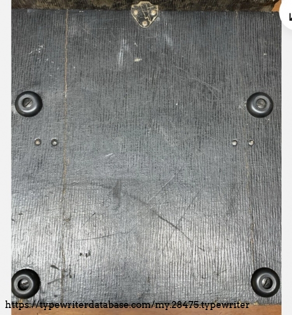 Case underside.