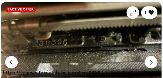 Serial number.