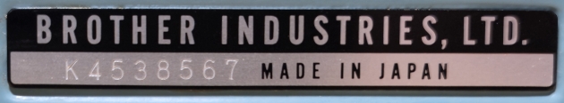 Serial Number