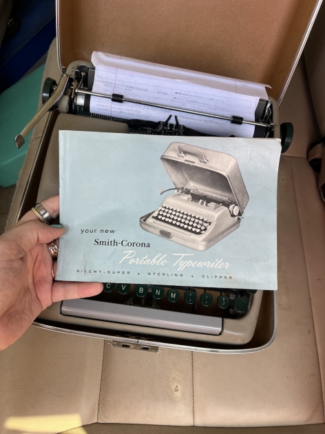 Came with original manual!