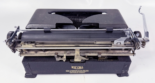 Royal "Quiet" from the back...