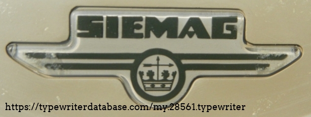 The plastic logo badge.
