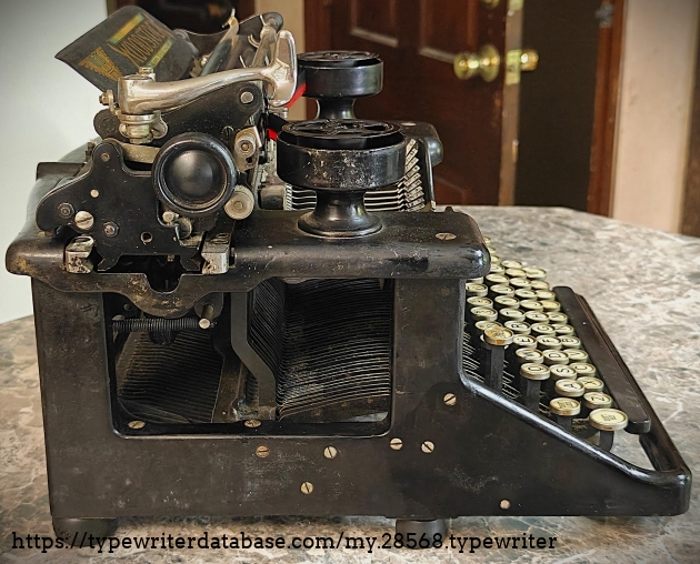 Left broadside.