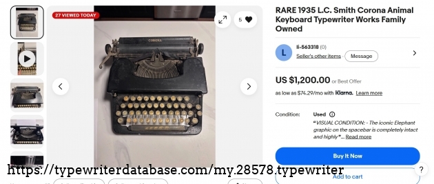 eBay main listing page.